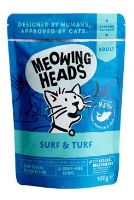 MEOWING HEADS Surf & Turf 100g MEOWING HEADS Surf & Turf 100g