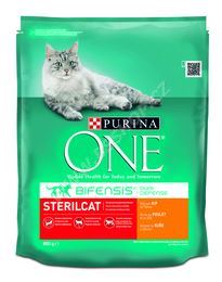 Purina ONE Sterilcat adult kuře a pšenice 800g