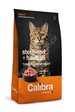 Calibra Cat EXPERT+ Adult Sterilised & Hairball 6kg