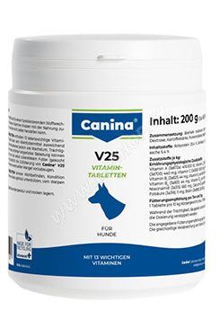 Canina V25 Vitamin Tabs 200g