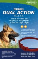 Sergeanťs Dual Action antiparazitní obojek pro psy 65cm (1)