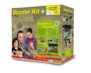 Lucky Reptile Starter Kit Bombina + Ceratophrys 80x40x52cm černé