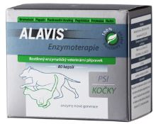 Alavis Enzymoterapie pro psy a kočky 40 kapslí
