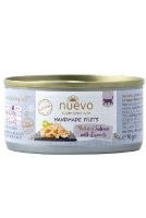 Nuevo kočka Handmade losos s mrkví konzerva 70g Nuevo kočka Handmade losos s mrkví konzerva 70g