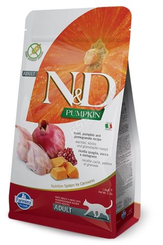 N&D Grain Free Pumpkin CAT Quail & Pomegranate 1,5kg