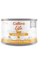Calibra Cat Life  konzerva Sterilised Turkey 200g (1)