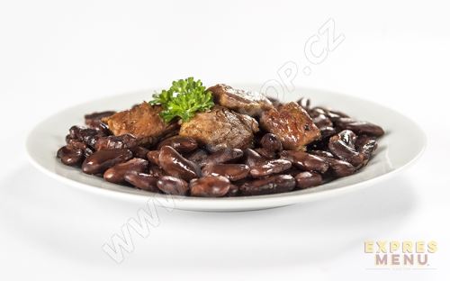 Vepřové maso s fazolemi a lečem (SCD) 300g