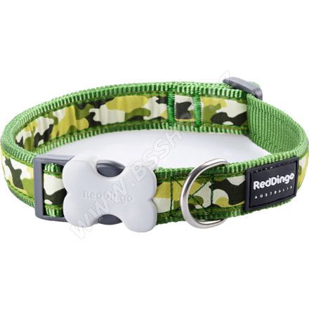Obojek RD 20 mm x 30-47 cm - Camouflage Green
