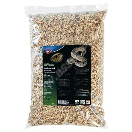 Bukové štěpky, přírodní terarijní substrát