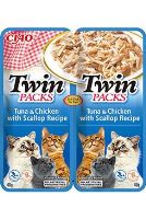 Churu Cat Twin Packs Tuna&Chick&Scallop in Broth 2x40g (1)