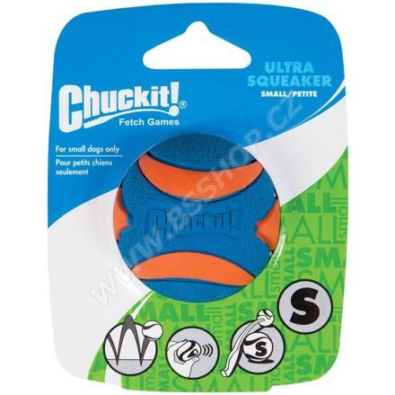 Míček Ultra Squeaker Ball Small 5cm – pískací