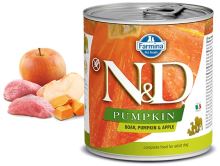 N&D DOG PUMPKIN Adult Boar & Apple 285g