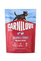 Carnilove Active Dog Salmon & Turkey for Adult Small 1,5kg (1)