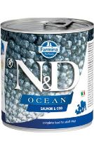 N&D DOG OCEAN Adult Salmon & Codfish 285g (1)
