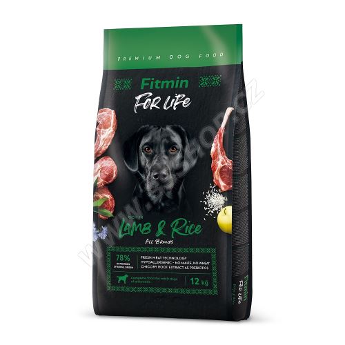 Fitmin dog For Life Lamb & Rice 12kg