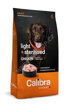 Calibra Dog EXPERT+ Adult Light & Steril. Chicken 2kg