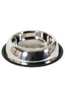 Miska nerez protiskluz pes STEEL 0,225 l Zolux (1)