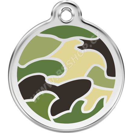 Známka - Camouflage - zelená