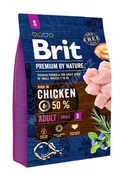 BRIT Premium by Nature Adult S 3kg