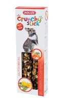 Pochoutka CRUNCHY STICK mrkev/pamp pro králíky Zolux (1)