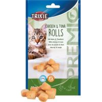 PREMIO Chicken &amp; Tuna Rolls - válečky s tuňákem a kuřetem,  50g