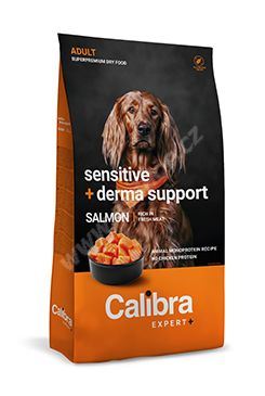 Calibra Dog EXPERT+ Adult Sensitive & Derma supp. 12kg