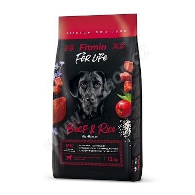 Fitmin dog For Life Beef & Rice 12kg