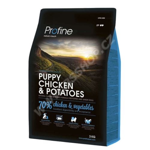 Profine NEW Dog Puppy Chicken & Potatoes 3kg