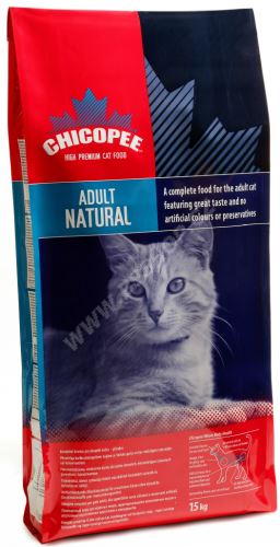 CHICOPEE Adult Cat Natural 15kg