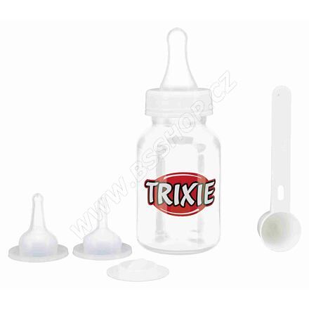 Kojenecký set, láhev 120ml, 3 dudlíky, odměrka TRIXIE