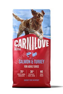 Carnilove Active Dog Salmon & Turkey for Adult 12kg