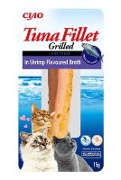 Churu Cat Tuna Fillet in Shrimp Flavoured Broth 15g (1)