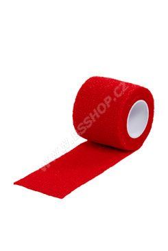 Obinadlo elast. Vet-Flex 5cm x 4,5m červené Kruuse