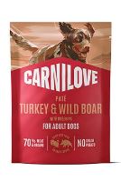 Carnilove Dog Pouch Paté Wild Boar with Rosehips 300g (1)