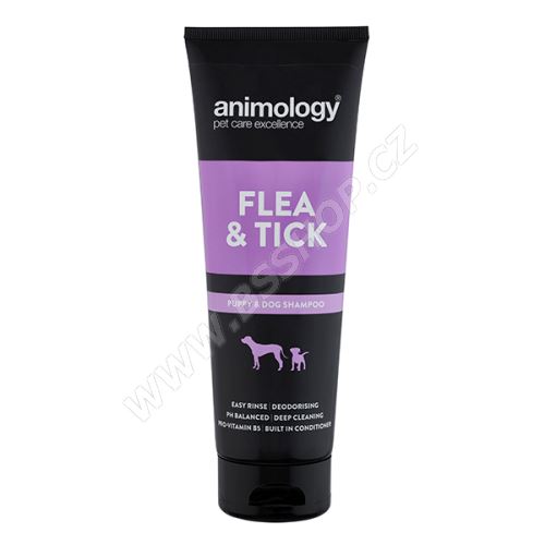 Šampon pro psy Animology Flea & Tick Antiparazitní, 250ml