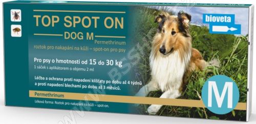 Top spot on Dog M 1x2ml (15- 30kg)