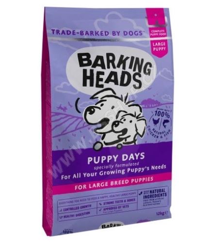 BARKING HEADS Puppy Days NEW (Large Breed) 12kg