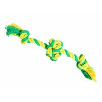 HIP HOP bavlněný míč se 2 rameny 17cm/30g limetková, zelená (1)