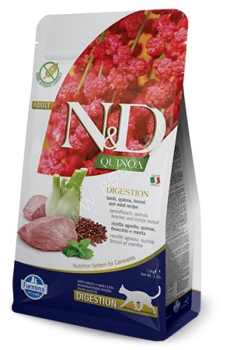 N&D Grain Free Quinoa CAT Digestion Lamb & Fennel 300g