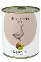 BOHEMIA MASO Husí ve vlastní šťávě 800g BOHEMIA MASO Husí ve vlastní šťávě 800g