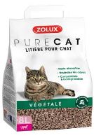 Podestýlka PURECAT natural absorb. rostlinná 8l Zolux (1)