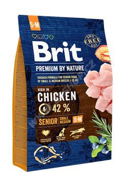 BRIT Premium by Nature Senior S/M 3kg