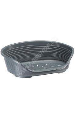 Pelech plast SIESTA DLX 12 tm.šedý 111x80,5x33cm Ferplast