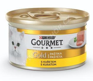 Gourmet Gold konzerva paštika s kuřecím 