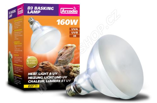 Arcadia D3 Basking Lamp 100W