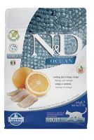 N&amp;D OCEAN CAT Grain Free Adult Herring &amp; Orange 300g