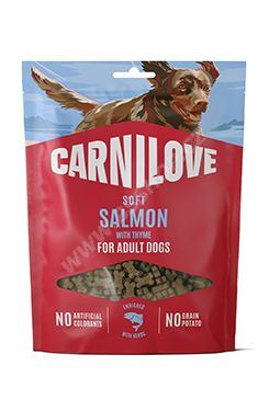 Carnilove Dog Soft Snack Salmon with Thyme small bite 200g