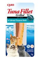 Churu Cat Tuna Fillet in Calamari Flavoured Broth 15g Churu Cat Tuna Fillet in Calamari Flavoured Broth 15g