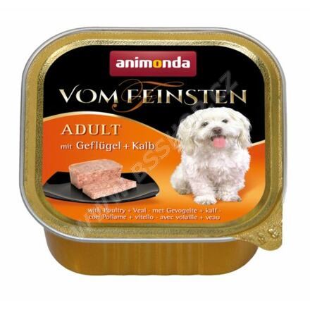 Paštika ANIMONDA Vom Feinsten drůbež + telecí maso 150g