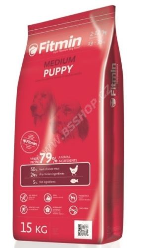 Fitmin dog medium puppy 3kg